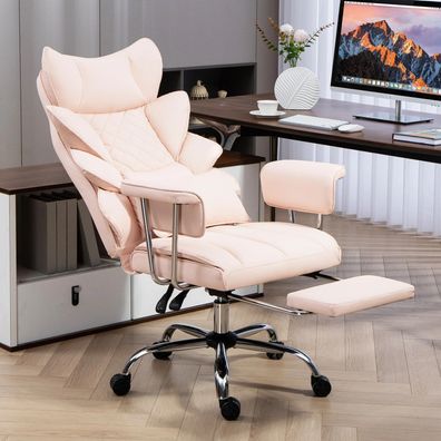 Adjustable executive chair, comfortable leather gaming chair, height adjustable swive