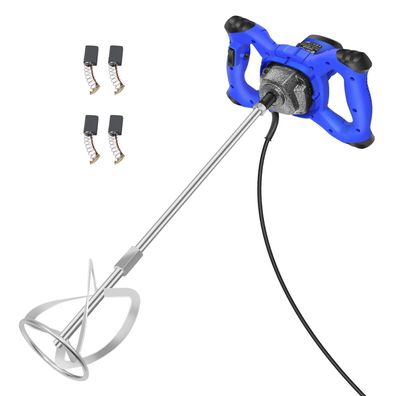 Handgeféhrter Farb- und Betonmischer, 6-Gang Paddelréhrer, Elektro-Quirl mit M14-Misc