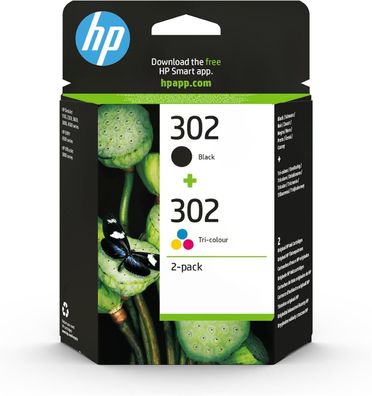 HP Tintenpatrone Nr. 302 Multipack (BK/C/M/Y)