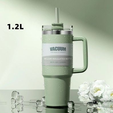 Mug de Voyage 40 Oz en Acier Inoxydable - LÂ´Alli Hydratation Grand Format