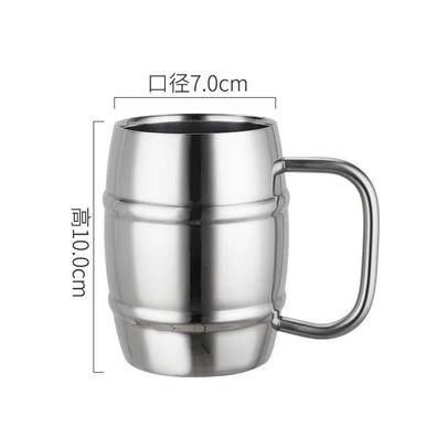 Chope de BiÜre Isotherme en Acier Inoxydable - LÂ´Aventure avec Style