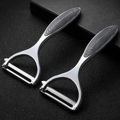 Stainless Steel Vegetable Peeler - Multi-function Carrot Grater & Fruit Tool