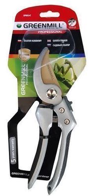 Gartenschere Profi Astschere Titanbeschichtung SK-5 Stahl Bypass Aluminium Griff