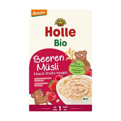 3x Holle Bio-Vollkorn Beerenmüsli 200g