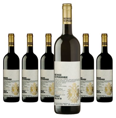 6 x Russiz Superiore Pinot Bianco DOC Collio – 2023