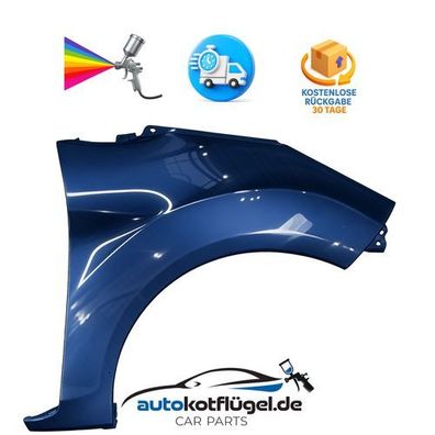 Kotflügel FORD FIESTA MK7 Rechts CCVC Nautical Blue 08-17 Neu Lackiert