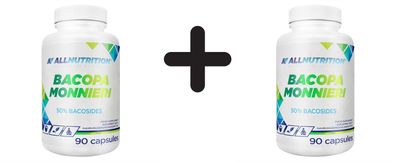 2 x Allnutrition Bacopa Monnieri - 90 caps