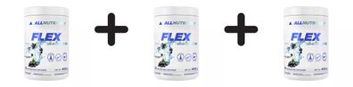 3 x Allnutrition Flex All Complete, Blackcurrant - 400g
