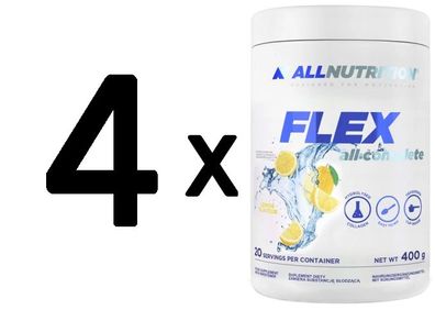 4 x Allnutrition Flex All Complete, Lemon - 400g