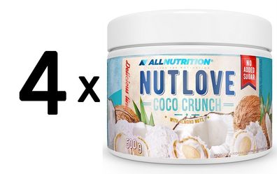 4 x Allnutrition Nutlove, Coco Crunch - 500g