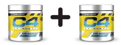 2 x Cellucor C4 Original Pre-Workout, Millions Bubblegum - 198g
