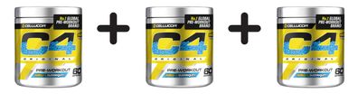 3 x Cellucor C4 Original Pre-Workout, Millions Bubblegum - 396g