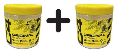 2 x Cellucor C4 Original Pre-Workout, Pineapple Head - 198g