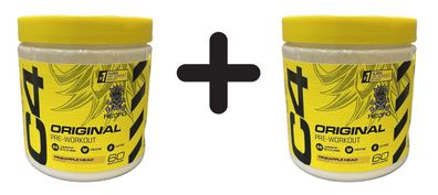 2 x Cellucor C4 Original Pre-Workout, Pineapple Head - 396g