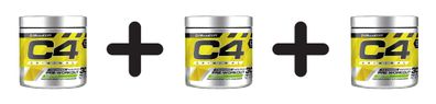 3 x Cellucor C4 Original, Green Apple - 198g