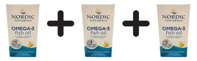 3 x Nordic Naturals Omega-3, 690mg - 180 softgels