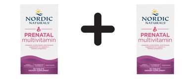 2 x Nordic Naturals Prenatal Multivitamin - 60 tablets