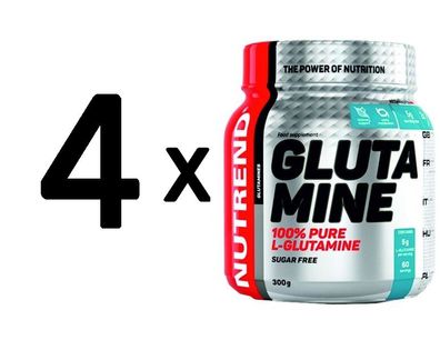4 x Nutrend Glutamine - 300g
