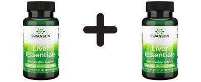 2 x Swanson Liver Essentials - 90 vcaps