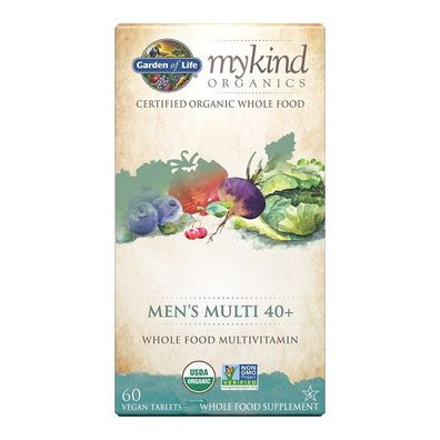 Mykind Organics Men's Multi 40+ - 60 tabs