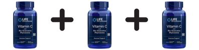 3 x Life Extension Vitamin C and Quercetin Phytosome - 250 vegetarian tabs
