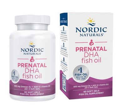 Prenatal DHA Fish Oil - 90 softgels