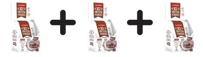 3 x Nutrend 30% Protein Porridge, Chocolate - 5 x 50g