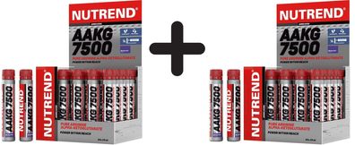 2 x Nutrend AAKG 7500, Blackcurrant - 20 x 25 ml