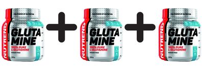 3 x Nutrend Glutamine - 300g