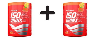 2 x Nutrend IsoDrinx, Orange - 420g