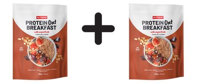 2 x Nutrend Protein Oat Breakfast, Chocolate - 630g