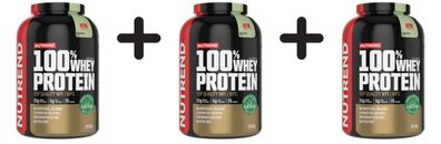 3 x Nutrend 100% Whey Protein, Pistachio - 2250g