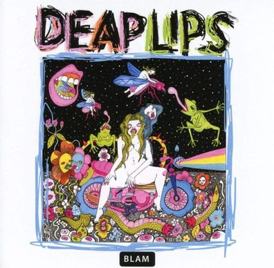 DEAP LIPS = Self Titled = VINYL LP ALBUM = Alternative GARAGE Psychedelic ROCK
