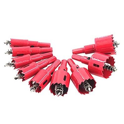 CJBIN Lochsäge Set 9tlg 16 bis 38 mm Bimetall fér Holz Kunststoff Trockenbau