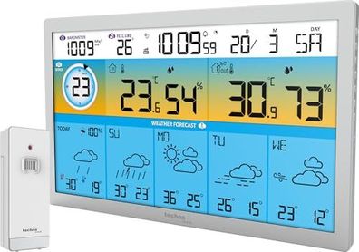 Technoline WD2500 XXL WLAN-Wetterstation mit App 4-Tage-Prognose