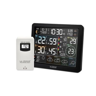 La Crosse Technology Wetterstation J+4 WLAN schwarz