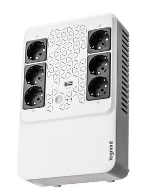 Legrand Keor Multiplug USV 800VA 480W 6x Schuko USB 310082