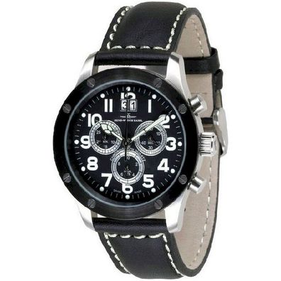 Zeno-Watch - Armbanduhr - Herren - Chrono - Screws 5040 Chrono - 9540Q-SBK-b1