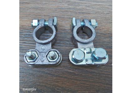 Batterie-Polklemmen, 12 V/ 24 V, Auto & Motorrad Art.-Nr. 21116