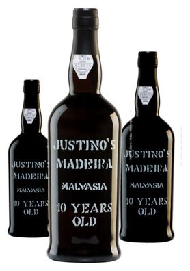 3 x Justino's Madeira Malvasía 10 Years Old
