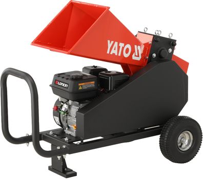 Benzin-Häcksler mit 6,5 PS und 60 mm Schnittdurchmesser