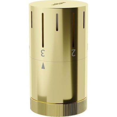 Mexen Thermostatkopf für Heizkörper, Gold - W908-005-50