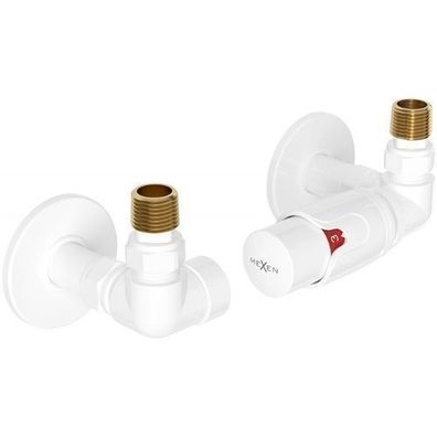 Mexen G00 Thermostat-Set mit Verkleidung, Weiß