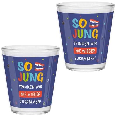 Sheepworld Gruss & Co Schnapsglas "Jung" Neuware