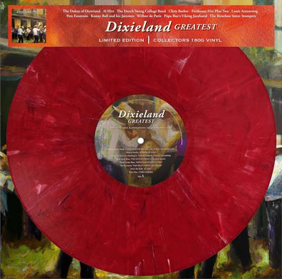 Dixieland Greatest = Armstrong/Barber/Hirt...= VINYL LP ALBUM = JAZZ Diexieland