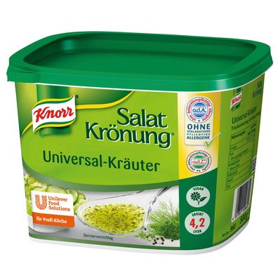 Knorr Salatkrönung Universal Kräuter 500 g (ergibt ca. 4,2 L)