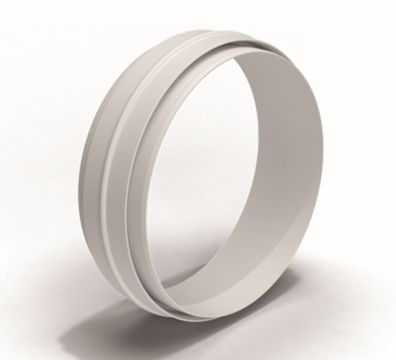 Rundrohr Ø 150mm Steckverbinder Verbinder Lüftungsrohr Abluftrohr Küche