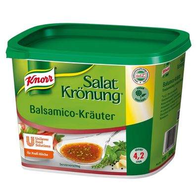 Knorr Salatkrönung Balsamico Kräuter 500 g (ergibt ca. 4,2 L)
