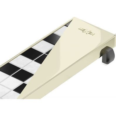 Mexen M13 2-in-1-Abdeckleiste für lineare Duschabläufe 50 cm, Gold - 1519050