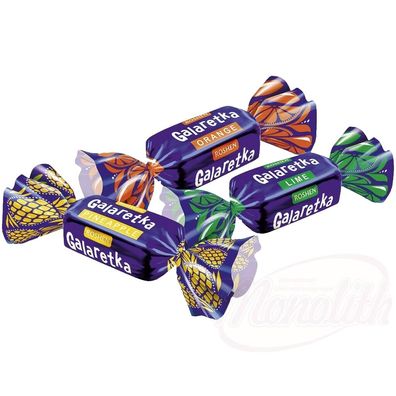 Roshen Pralinen Galaretka Gelee Mischung in Schokolade 1kg